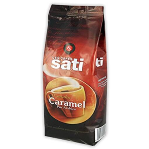Kawa smakowa Cafe Sati Caramel - karmelowa kawa mielona 250g