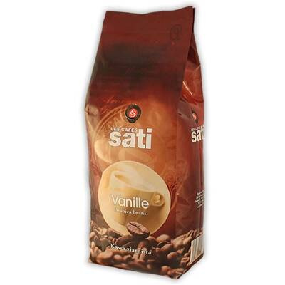  Kawa smakowa Cafe Sati Vanille - waniliowa kawa ziarnista 500g