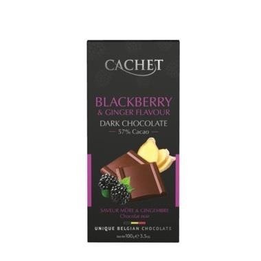 Cachet - Czekolada Blackberry & Ginger jeżyna imbir 100g