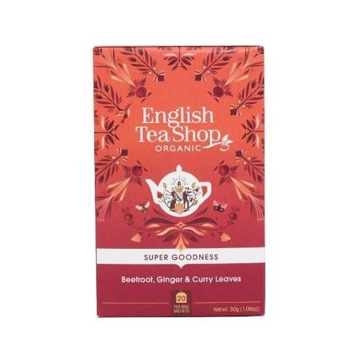 English Tea Shop Beetroot, Ginger & Curry Leaves - 20 saszetek