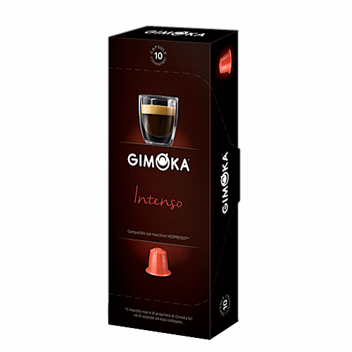 Gimoka Intenso 10 kapsułek Nespresso