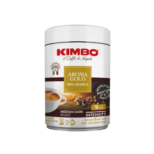 Kimbo Aroma Gold 250g kawa mielona puszka