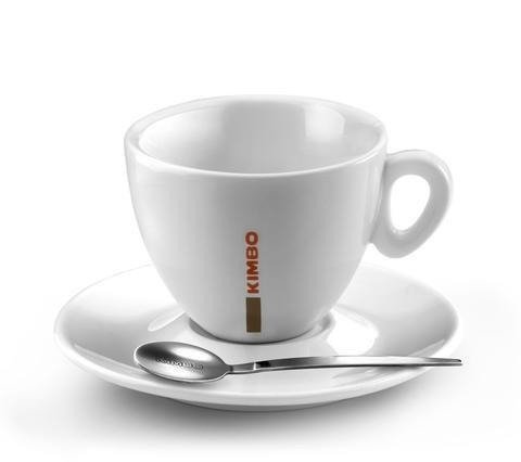 Kimbo Cappuccino 166 ml filiżanka do kawy + spodek