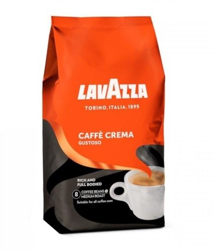 Lavazza Caffe Crema Gustoso 1kg kawa ziarnista