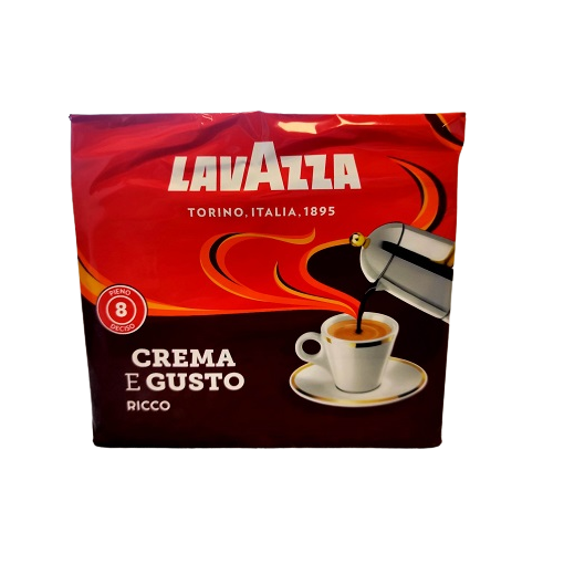 Lavazza Creme e Gusto Ricco  (2x250g) Kawa mielona