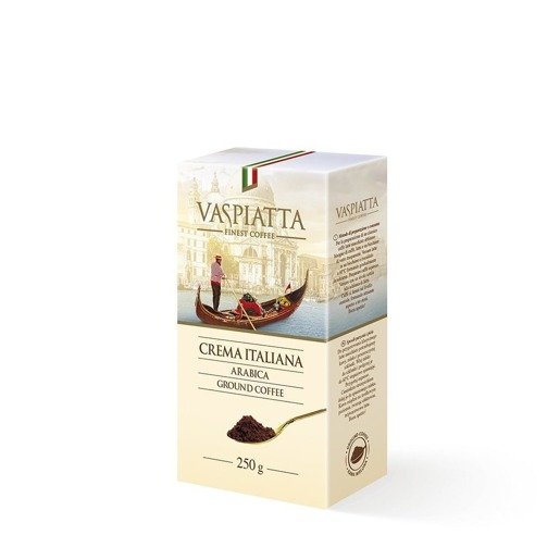 Vaspiatta Crema Italiana 250g kawa mielona