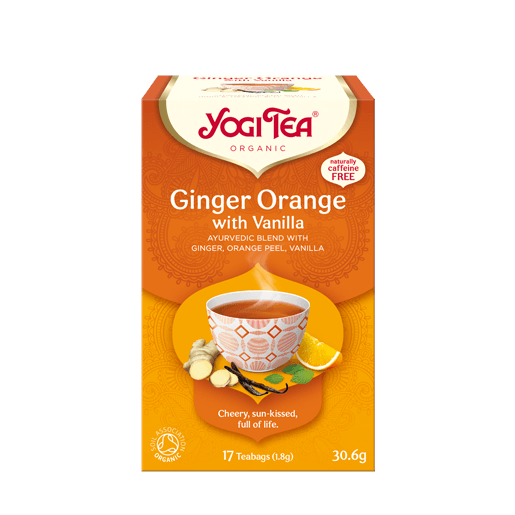Yogi Tea Ginger Orange with Vanilla 17 saszetek
